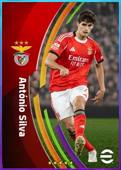 António Silva eFootball 2026 player card, 81 OVR CB