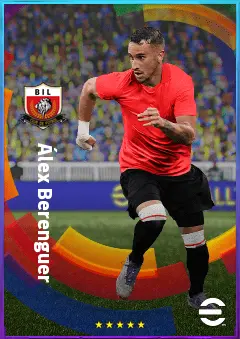 Álex Berenguer eFootball 2026 player card, 81 OVR LWF
