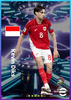 Kevin Diks eFootball 2026 player card, 81 OVR RB