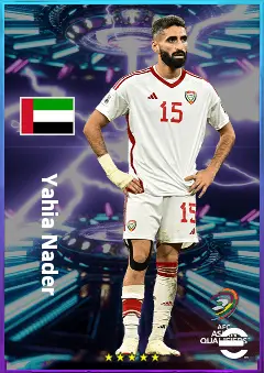Yahia Nader eFootball 2026 player card, 79 OVR DMF