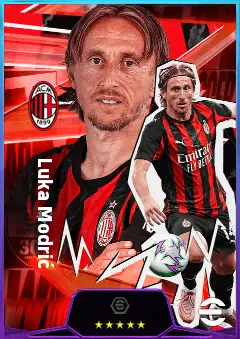 Luka Modrić eFootball 2026 player card, 82 OVR CMF