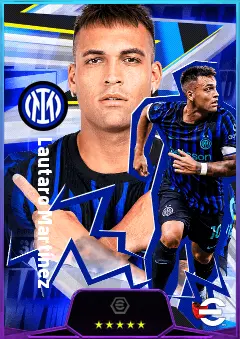 Lautaro Martínez eFootball 2026 player card, 84 OVR CF