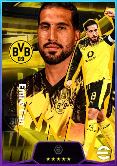 Emre Can eFootball 2026 player card, 82 OVR CB