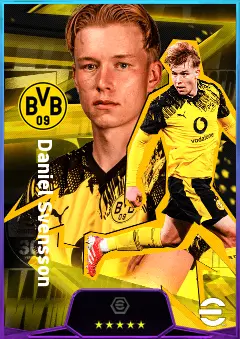 Daniel Svensson eFootball 2026 player card, 81 OVR LB