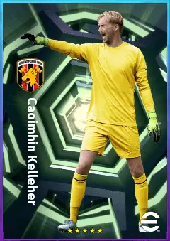 Caoimhin Kelleher eFootball 2026 player card, 81 OVR GK