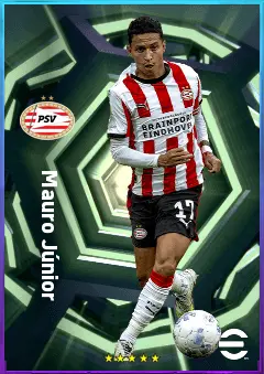 Mauro Júnior eFootball 2026 player card, 79 OVR LB