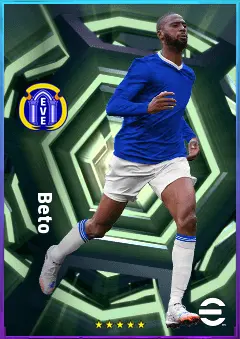 Beto eFootball 2026 player card, 82 OVR CF