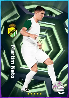 Martim Neto eFootball 2026 player card, 78 OVR CMF