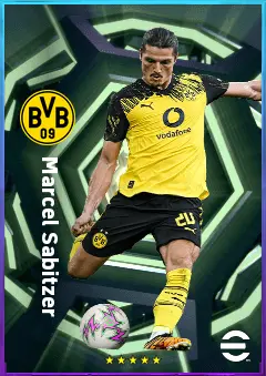 Marcel Sabitzer eFootball 2026 player card, 81 OVR CMF