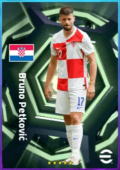Bruno Petković eFootball 2026 player card, 81 OVR CF
