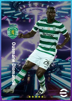 Ousmane Diomande eFootball 2026 player card, 82 OVR CB
