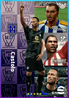 Castolo eFootball 2026 player card, 84 OVR CF
