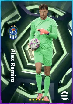 Álex Remiro eFootball 2026 player card, 82 OVR GK