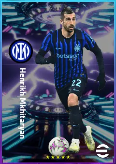 Henrikh Mkhitaryan eFootball 2026 player card, 81 OVR CMF