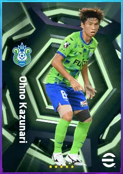 Ohno Kazunari eFootball 2026 player card, 74 OVR CB