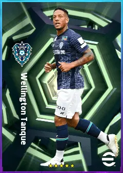 Wellington Tanque eFootball 2026 player card, 75 OVR CF