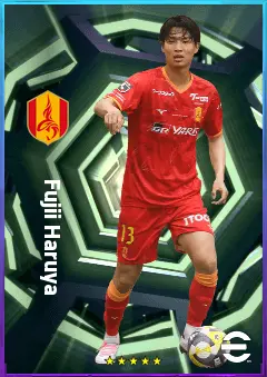 Fujii Haruya eFootball 2026 player card, 78 OVR CB