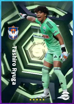 Tashiro Ryuga eFootball 2026 player card, 75 OVR GK