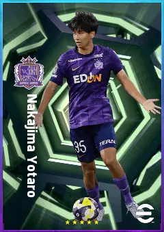 Nakajima Yotaro eFootball 2026 player card, 73 OVR CMF