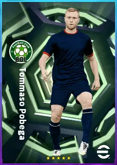 Tommaso Pobega eFootball 2026 player card, 79 OVR CMF