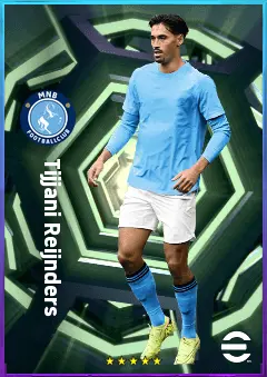 Tijjani Reijnders eFootball 2026 player card, 83 OVR CMF
