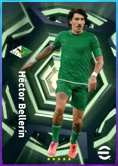 Héctor Bellerín eFootball 2026 player card, 78 OVR RB
