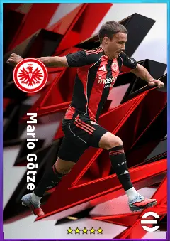Mario Götze eFootball 2026 player card, 80 OVR AMF