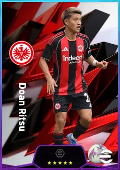 Doan Ritsu eFootball 2026 player card, 81 OVR RMF