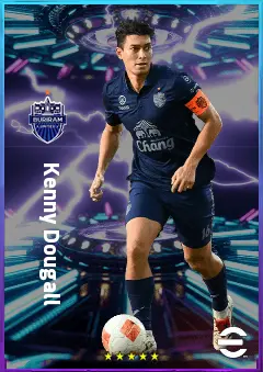 Kenny Dougall eFootball 2026 player card, 79 OVR CB