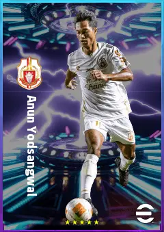 Anun Yodsangwal eFootball 2026 player card, 79 OVR LMF