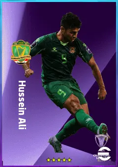 Hussein Ali eFootball 2026 player card, 79 OVR LWF
