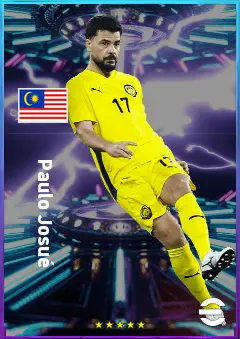 Paulo Josué eFootball 2026 player card, 78 OVR AMF