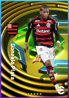 Gonzalo Plata eFootball 2026 player card, 80 OVR RWF