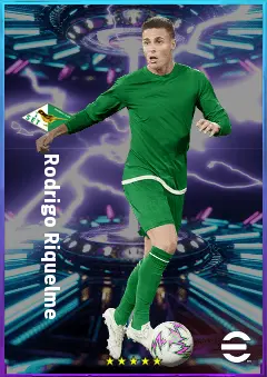 Rodrigo Riquelme eFootball 2026 player card, 80 OVR LMF
