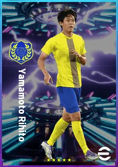 Yamamoto Rihito eFootball 2026 player card, 79 OVR DMF