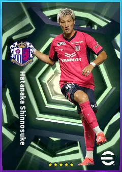 Hatanaka Shinnosuke eFootball 2026 player card, 77 OVR CB