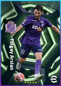 Tolgay Arslan eFootball 2026 player card, 79 OVR AMF