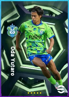 Oda Yutaro eFootball 2026 player card, 77 OVR RWF