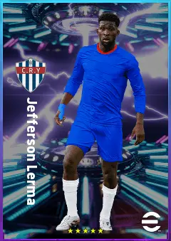 Jefferson Lerma eFootball 2026 player card, 81 OVR DMF