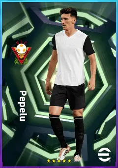 Pepelu eFootball 2026 player card, 81 OVR DMF