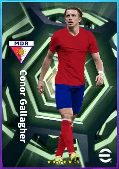 Conor Gallagher eFootball 2026 player card, 82 OVR CMF