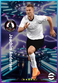 Joachim Andersen eFootball 2026 player card, 81 OVR CB