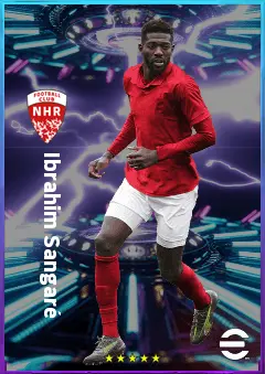 Ibrahim Sangaré eFootball 2026 player card, 80 OVR DMF