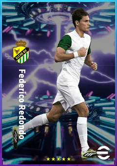 Federico Redondo eFootball 2026 player card, 80 OVR DMF