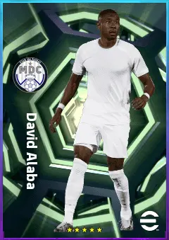 David Alaba eFootball 2026 player card, 82 OVR CB