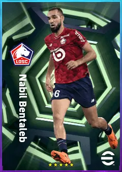 Nabil Bentaleb eFootball 2026 player card, 79 OVR CMF