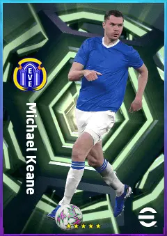 Michael Keane eFootball 2026 player card, 78 OVR CB