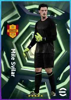 Mile Svilar eFootball 2026 player card, 82 OVR GK
