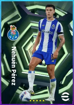 Nehuén Pérez eFootball 2026 player card, 81 OVR CB
