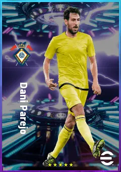 Dani Parejo eFootball 2026 player card, 81 OVR CMF